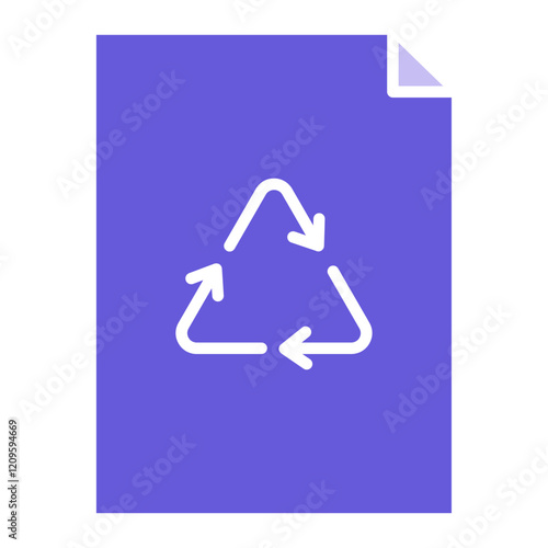 Recycled Paper Icon