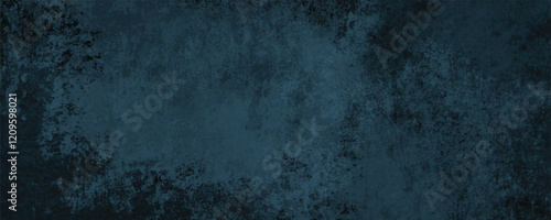 A Subtle Abstract Texture in Dark Blue Tones Blended with Rustic and Distressed Patterns
