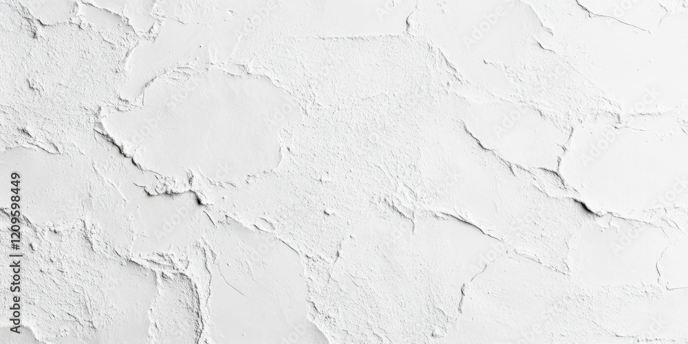 Obraz premium Rough white wallpaper texture with uneven surface features soft shadows creating depth ideal for backgrounds with ample space for text