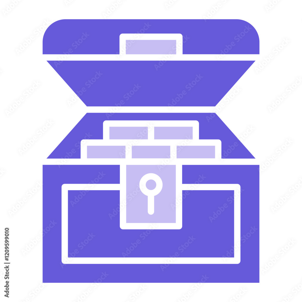 Obraz premium Treasure Icon