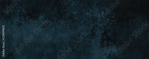 A Dreamy Navy Blue Background with Rustic Grunge Layers and Subtle, Weathered Patterns
