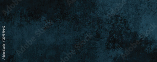 An Elegant Abstract Blue Texture with Soft, Distressed Details and Atmospheric Gradients
