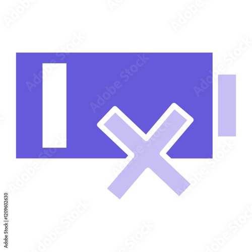 No Battery Icon