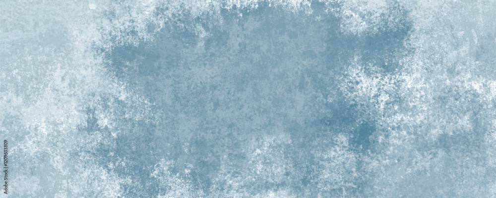 Fototapeta premium A Delicate and Dreamlike Frosted Background Blending Light Blue with Atmospheric Layers