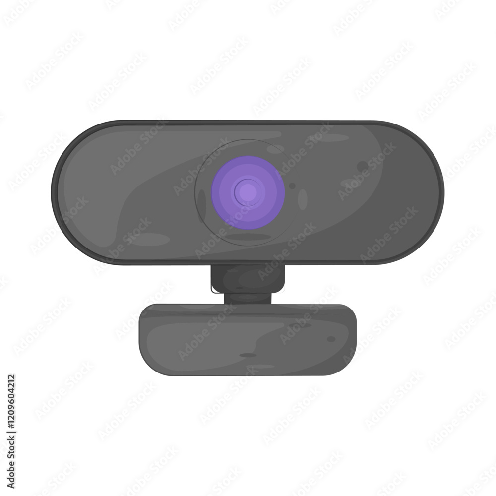 Illustration of streaming camera Illustration of streaming camera