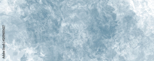 A Soft and Delicate Winter-Inspired Canvas Blending Subtle Blues and Frosted Patterns
