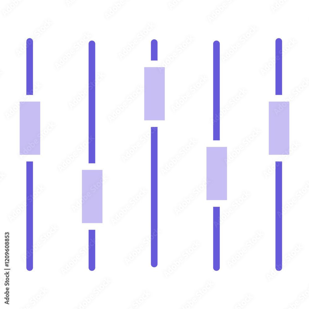 Fototapeta premium Cadlestick Icon