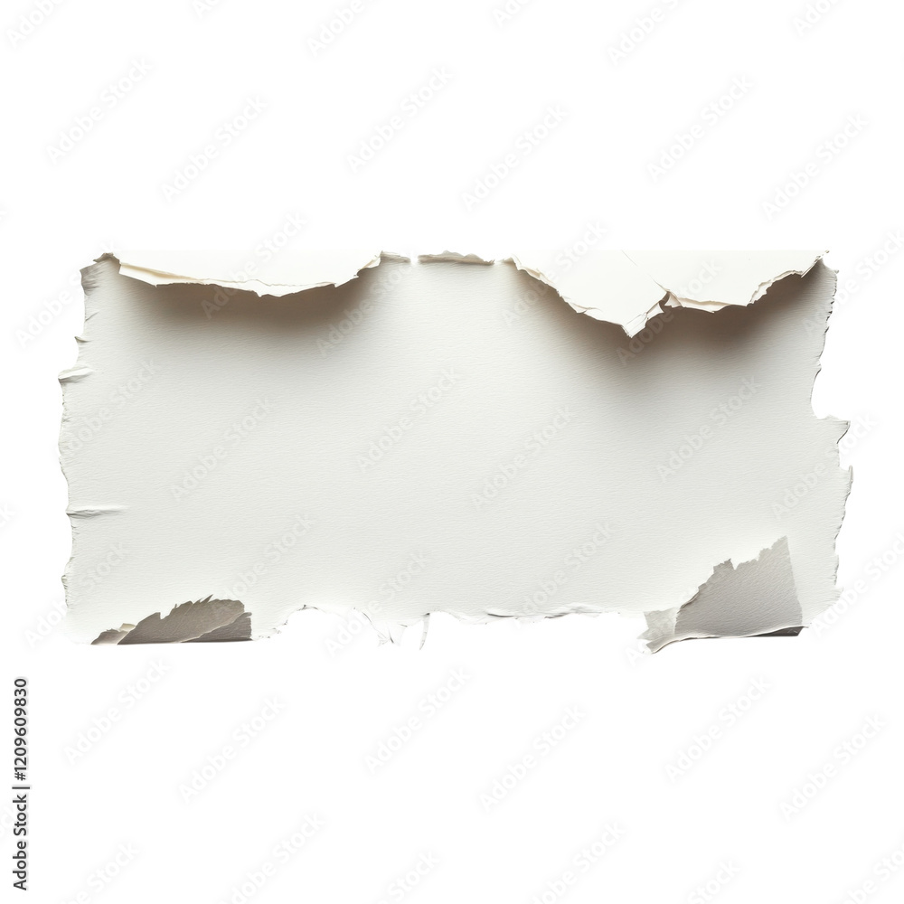 Ripped Paper Background Texture on transparent background. Ripped Paper Background Texture on transparent background.