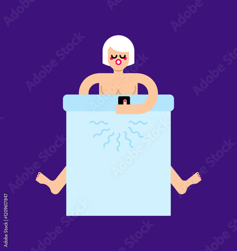 Girl masturbates under clothes. Woman caresses herself on the bed. Concept self-gratification