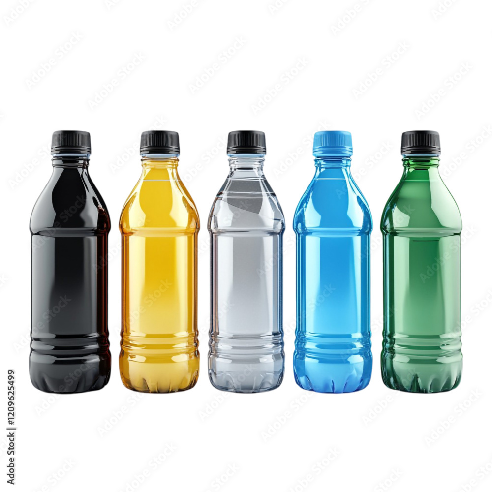 Colorful Plastic Bottles Beverage Refreshment Variety Pack, Colorful Plastic Bottles Beverage Refreshment Variety Pack,