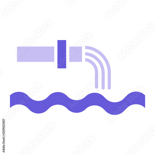 Water Pollution Icon