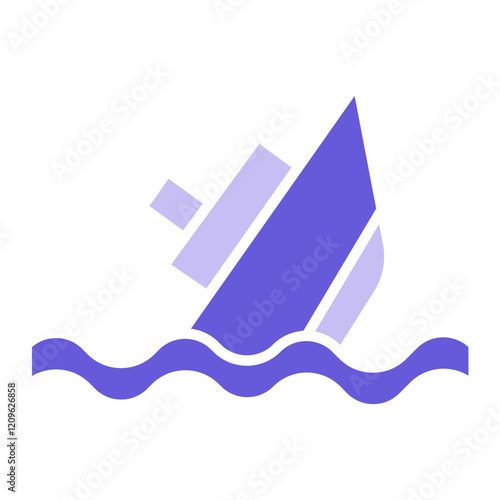 Boat Sink Icon