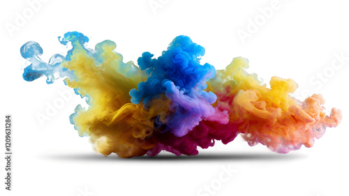 smoke splashes