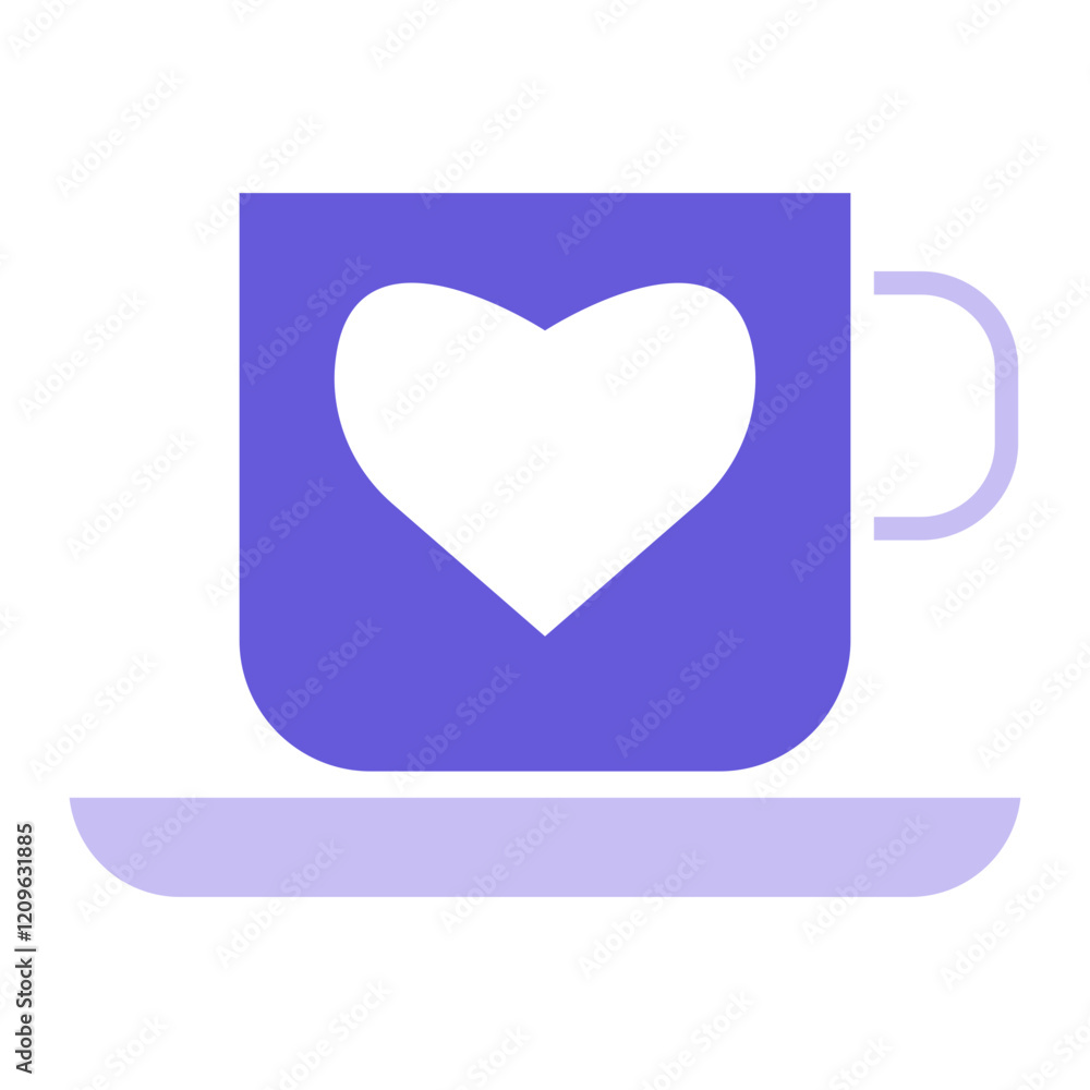 Coffee Heart Icon