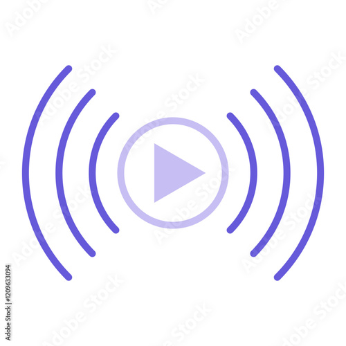 Live Streaming Icon