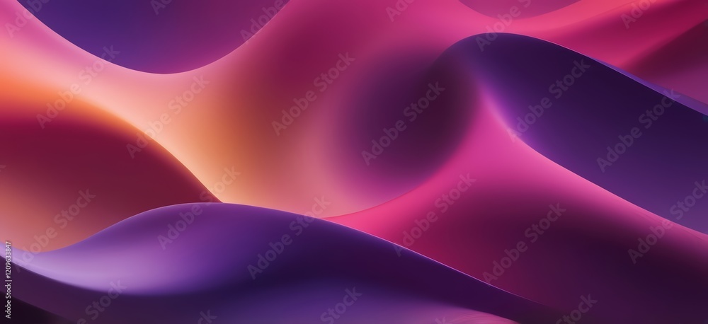 Obraz premium fondo abstracto ondas colores vibrantes