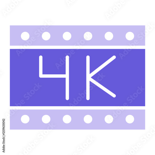 4k Film Icon