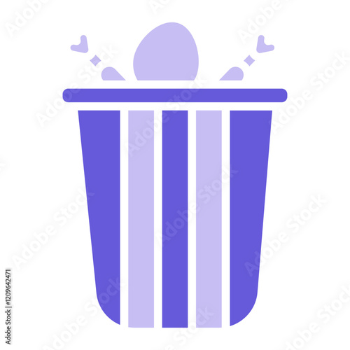 Chicken Bucket Icon