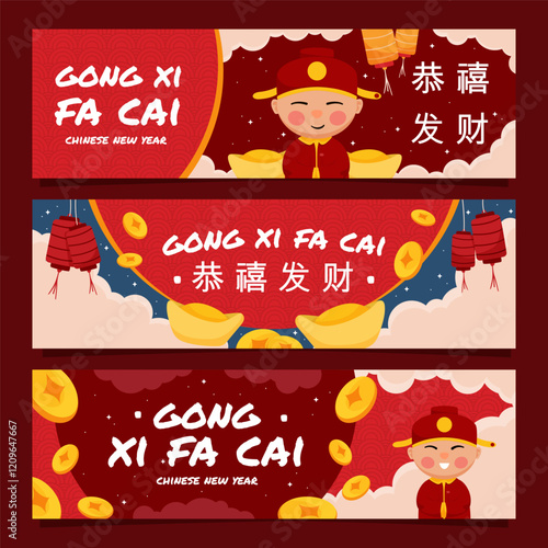 Gong Xi Fa Cai Special Package Template