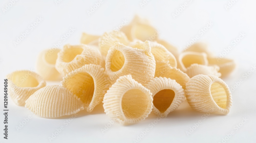 Ruote pasta details soft shapes on a minimalist background ideal for culinary or Italian cuisine presentations Ruote pasta details soft shapes on a minimalist background ideal for culinary or Italian cuisine presentations