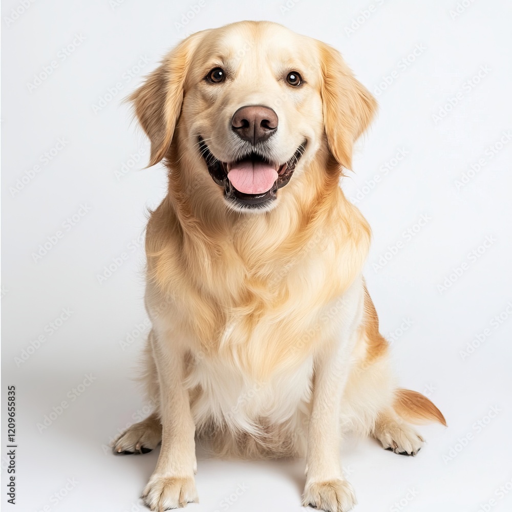 Golden Retriever Portrait: A Joyful Canine Companion Golden Retriever Portrait: A Joyful Canine Companion