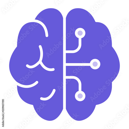 Brain Circuit Icon