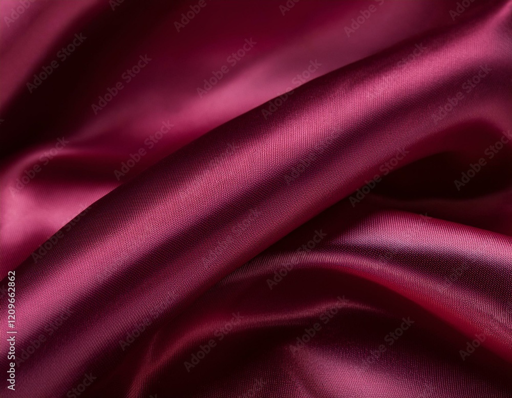 Fototapeta premium a soft Satin Texture in burgundy Colors.