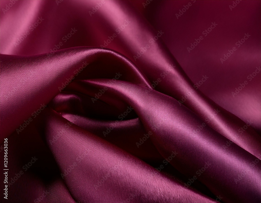 Fototapeta premium a soft Satin Texture in burgundy Colors.