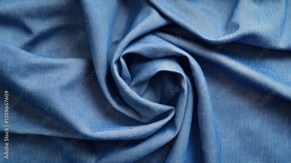 Elegant Blue Fabric Texture with Wrinkles and Soft Waves Ideal for Background Design and Digital Projects Elegant Blue Fabric Texture with Wrinkles and Soft Waves Ideal for Background Design and Digital Projects