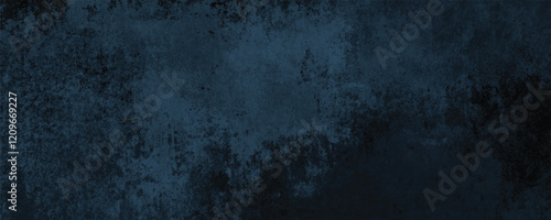 A Creative and Balanced Abstract Background in Deep Navy Blue Featuring Subtle Weathered Brushwork
