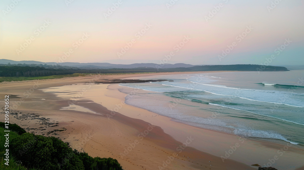 Obraz premium sunset on the beach