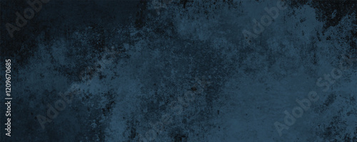 A Harmonious and Sophisticated Blue Texture Blending Faded Grunge Details with Rich Atmospheric Tones
