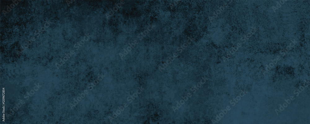 Fototapeta premium A Rich and Moody Abstract Design Featuring Atmospheric Navy Blue Tones and Subtle Grunge Details 