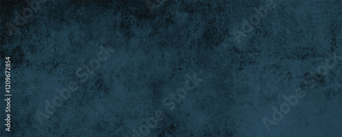 A Rich and Moody Abstract Design Featuring Atmospheric Navy Blue Tones and Subtle Grunge Details
