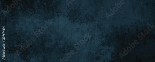 A Contemporary Blue Background Featuring a Bold Grunge Texture and Muted Shades for Artistic Applications
