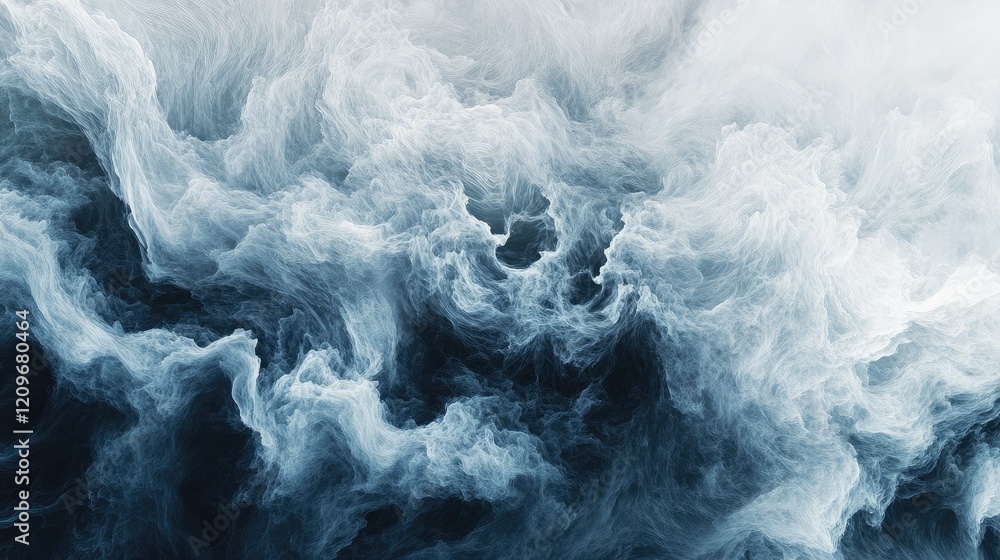 Abstract Smoky Clouds in Shades of Gray Representing Stormy Weather and Dramatic Nature Elements for Background or Texture Use Abstract Smoky Clouds in Shades of Gray Representing Stormy Weather and Dramatic Nature Elements for Background or Texture Use