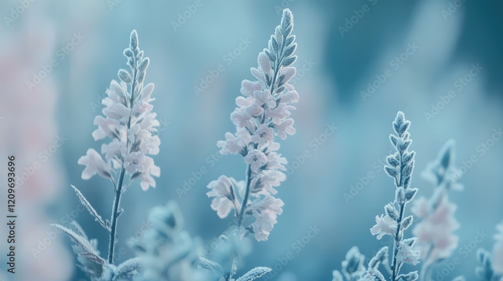 Delicate Pastel Wildflowers with Soft Pink and Blue Hues in Spring Meadow Close-Up Invoking Tranquil Natural Scenery and Floral Beauty Delicate Pastel Wildflowers with Soft Pink and Blue Hues in Spring Meadow Close-Up Invoking Tranquil Natural Scenery and Floral Beauty