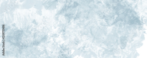 A Frozen Abstract Design Featuring Cloudy Patterns and Subtle Gradients in Blue

