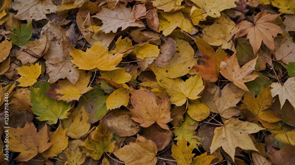 autumn leaves in the forest generative ai autumn leaves in the forest generative ai