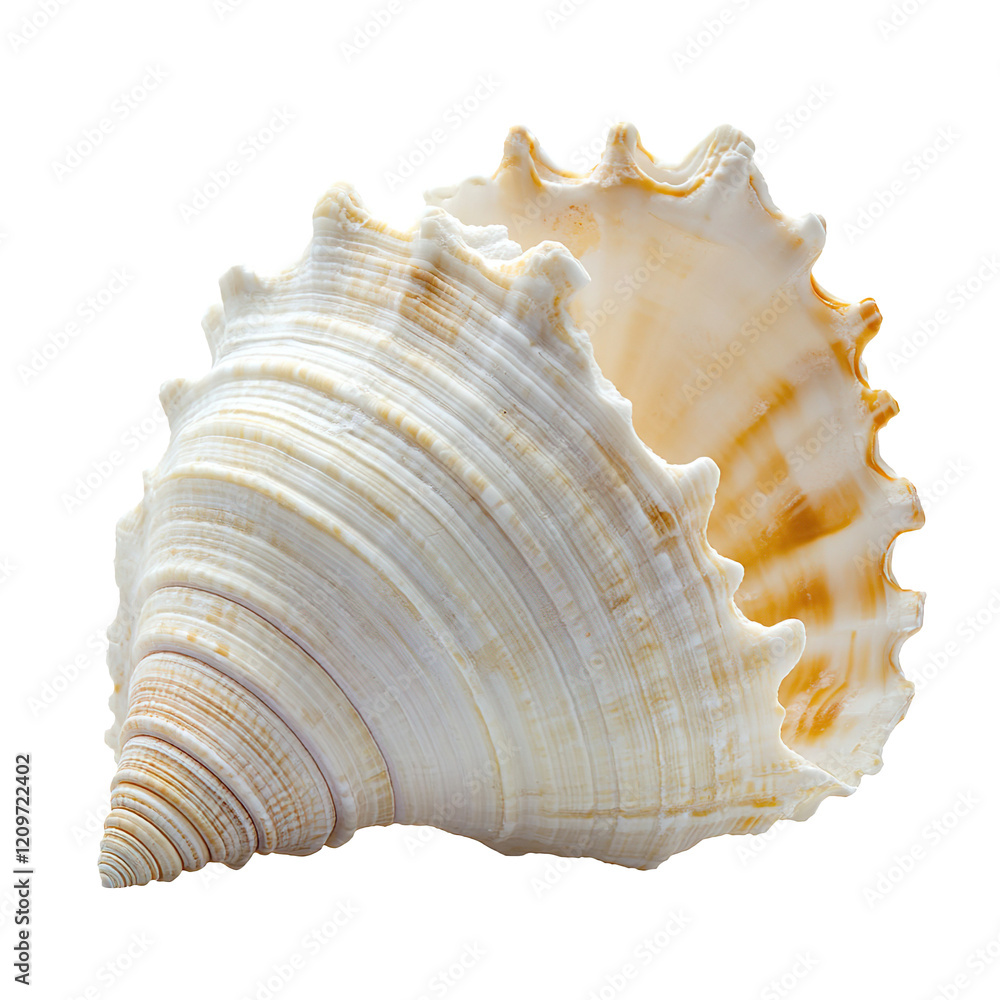 white sea shell isolated on transparent background white sea shell isolated on transparent background
