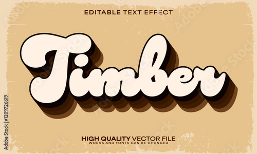 Retro classic text effect, editable text effect and vintage 3d font style bold shadow oldschool poster design