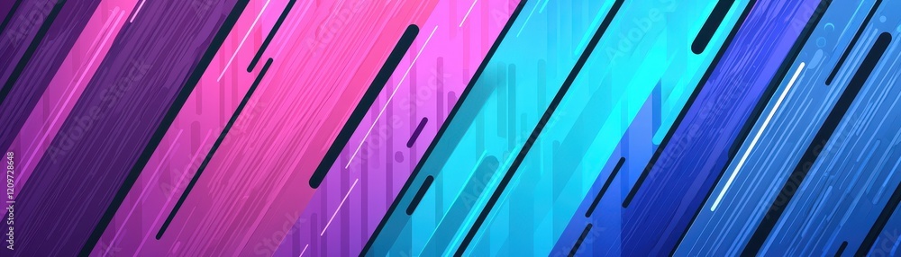 Abstract Diagonal Stripes Background Vibrant Pink Purple Blue Gradient Design Abstract Diagonal Stripes Background Vibrant Pink Purple Blue Gradient Design
