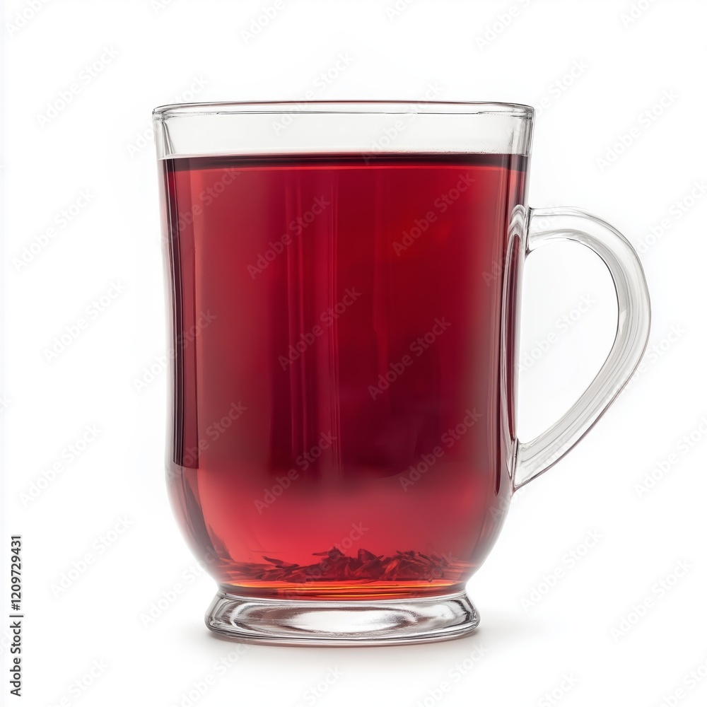 Karkade (Hibiscus Tea) isolated on a white background. Karkade (Hibiscus Tea) isolated on a white background.