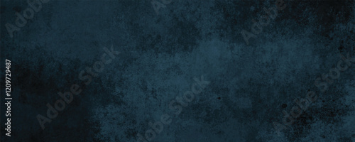 A Distressed Abstract Design in Deep and Subdued Blue Shades Blended with Subtle Gradients and Patterns
