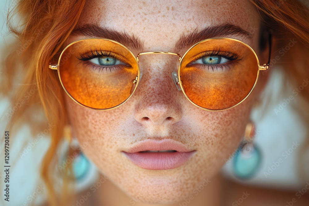 A close-up portrait of a woman showcasing her beauty, with a focus on her eyes, makeup, and elegant features, creating a glamorous and colorful studio look A close-up portrait of a woman showcasing her beauty, with a focus on her eyes, makeup, and elegant features, creating a glamorous and colorful studio look