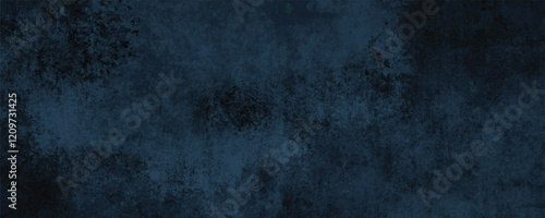 A Bold and Dynamic Abstract Composition Featuring Dark Blue Textures and Grunge-Inspired Design Elements

