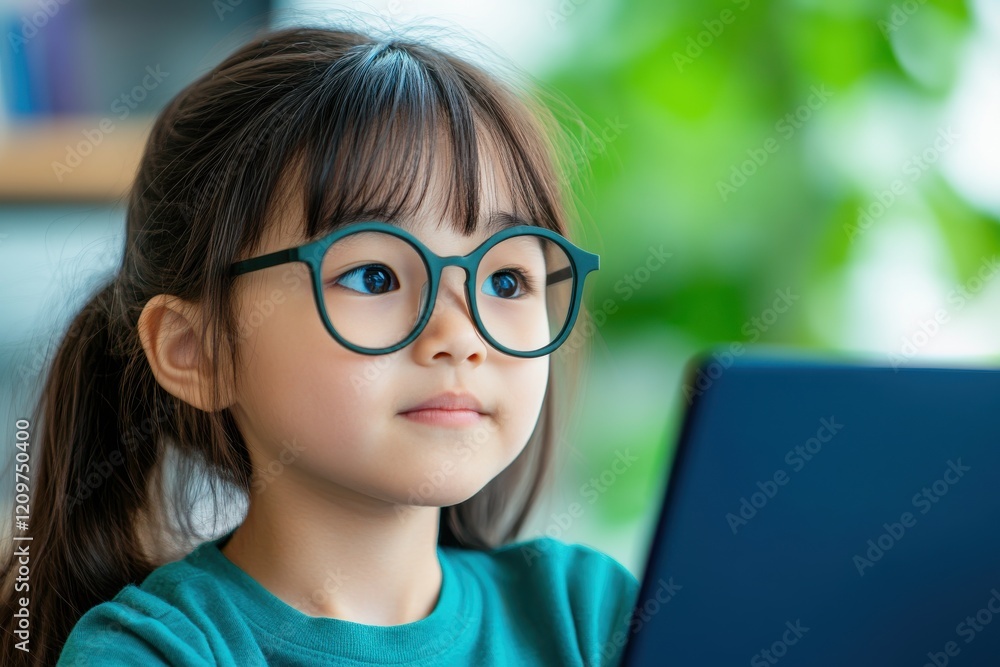 Young Student Engaged in AI Programming and Debugging Activities with Focused Attention Young Student Engaged in AI Programming and Debugging Activities with Focused Attention