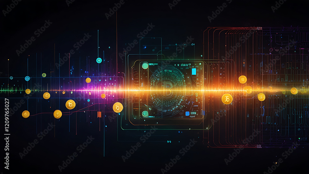 Obraz premium A Detailed View of Stock Market Analysis, Featuring Growth Arrows, Charts, and Strategic Financial Planning. AI-generated