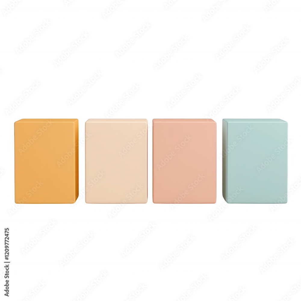 Colorful paper blocks arranged in a visually appealing layout for creative projects. Colorful paper blocks arranged in a visually appealing layout for creative projects.