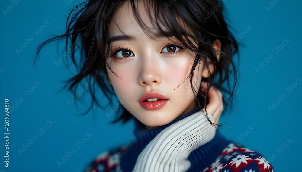 ファンタジーストーリー(ウルトラブルーの色彩を纏った女性) ファンタジーストーリー(ウルトラブルーの色彩を纏った女性)